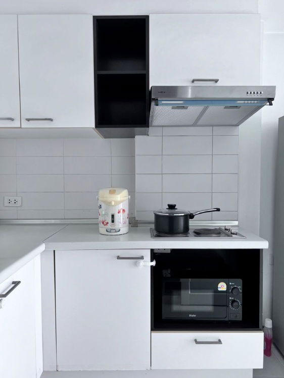 รูป ขายคอนโด Lumpini Ville ศูนย์วัฒนธรรม ชั้น 6 เฟอร์ฯครบ พร้อมเข้าอยู่ ทำเลดี ใกล้ MRT ห้วยขวาง - รูปที่ 12/16