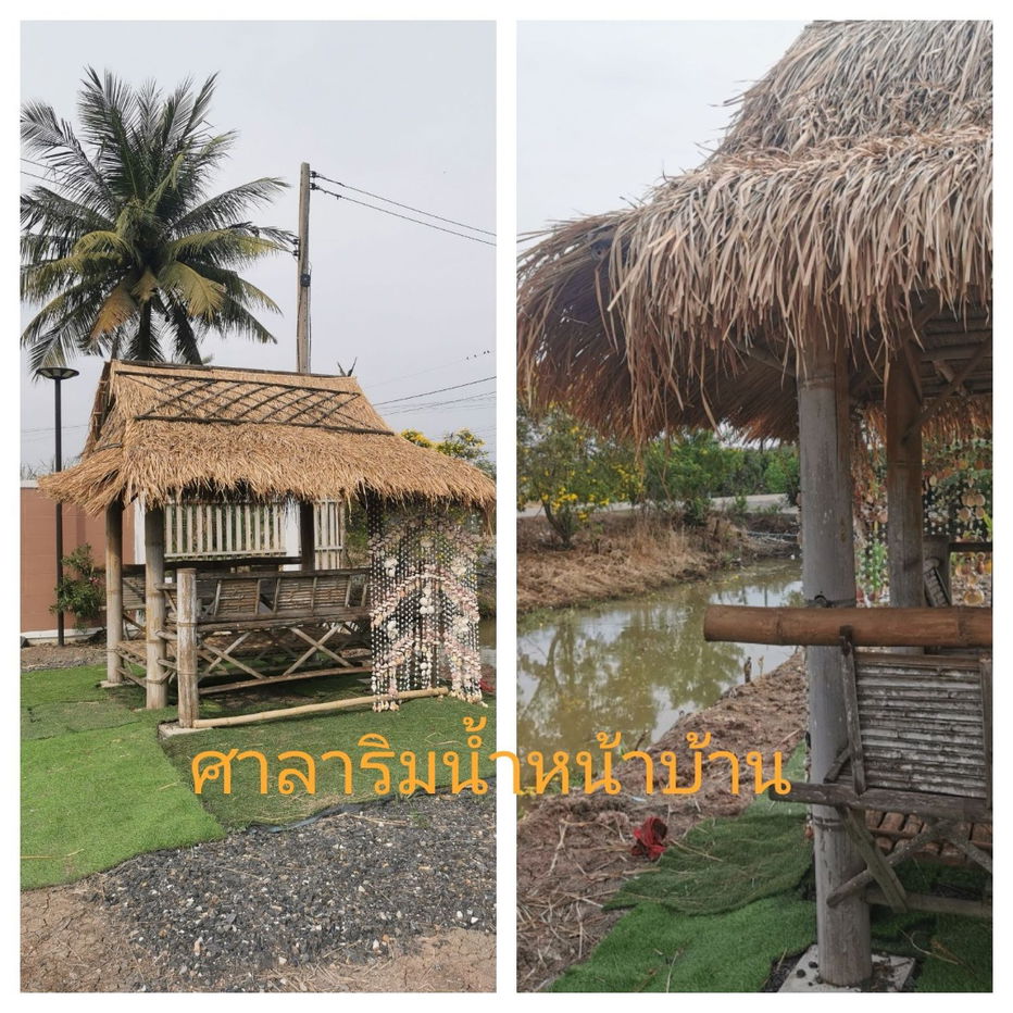 picture Land and building for sale (2-story house), 250 sq wah, great atmosphere, Lam Luk Ka, Pathum Thani - 16/17