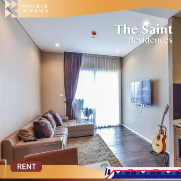 Urban Comfort! The Saint Residences 💛 Great units in a quality project 🏢 Near MRT Phahonyothin 