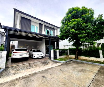 บ้านเดี่ยว เขตสายไหม : บ้านเดี่ยว The City พหลโยธิน สายไหม แบบบ้านใหญ่ 4ห้องนอน 3ห้องน้ำ แปลงริมสภาพดีมาก ด่วน! ขายถูกที่สุดในโครงการ!