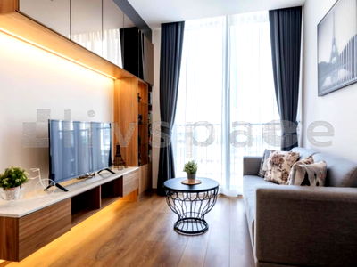 คอนโดให้เช่า : ▚ LD248ツ สำหรับเช่า Noble BE33 [Phrom Phong] 1 ห้องนอน ⭐ สไตล์ญี่ปุ่น วิวสวนเบญจกิติ ลดพิเศษ 26k! 