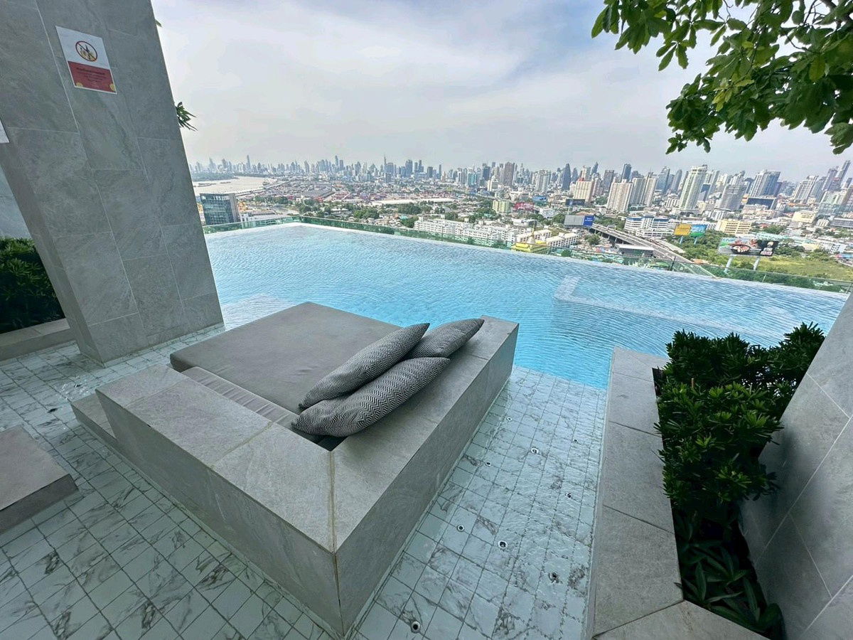 picture BTS On Nut 1.4 km.  Price  24,500 Baht Condo Modiz Sukhumvit 50 ( Rental ) - 22/38