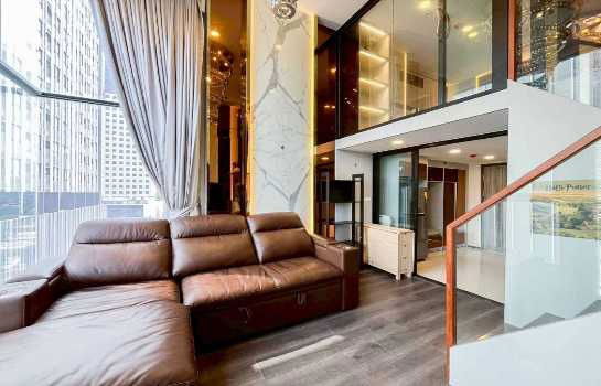 picture Condo for rent, Duplex 2 floors, corner room, Knightsbridge Space Ratchayothin, next to BTS Phahon Yothin 24, size 49 sq m, 14th floor - 6/11