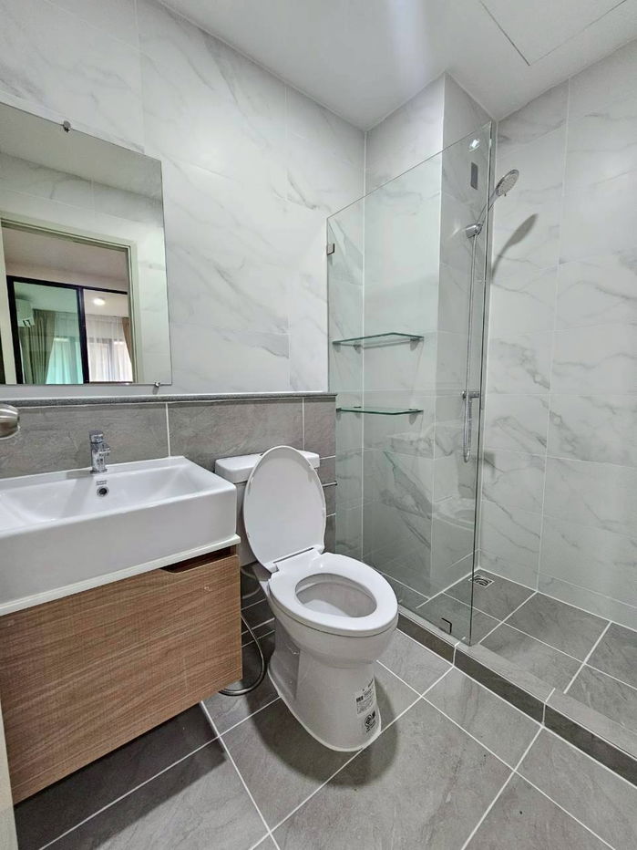 picture ðĨUrgent rentðĨALIVE SUKHUMVIT 76 Building A 3rd floor New room, fully furnished ð Size 35.34 sqm, 2 bedrooms, 1 bathroom Line @bzprOperty - 19/42