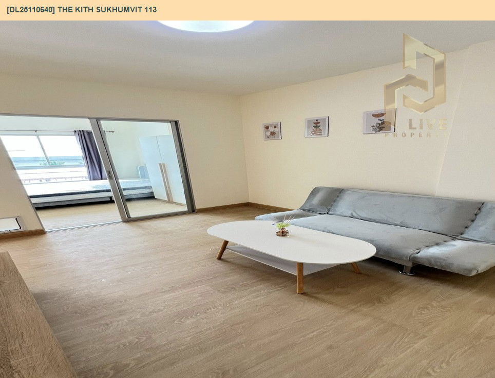 รูป DL25110640 ขายคอนโด เดอะ คิทท์ สุขุมวิท 113 (The Kith Sukhumvit 113) ใกล้ BTS สำโรง พร้อมเข้าอยู่ โทรด่วน 0653619502 LineID @534wlwof - รูปที่ 9/9