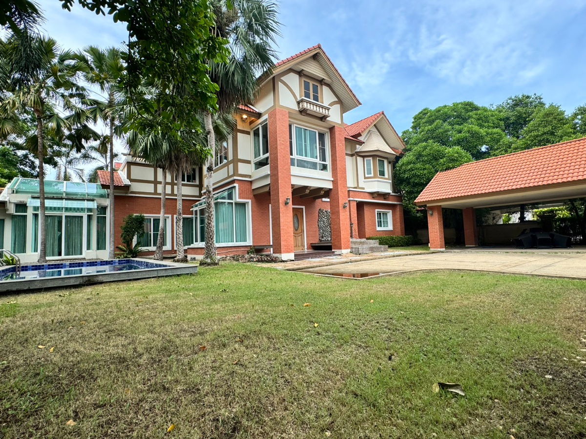 รูป พฤกภิรมย์ ราชพฤกษ์บ้าน 4 นอนพร้อมแต่ง พร้อมสระว่ายน้ำ - รูปที่ 2/17