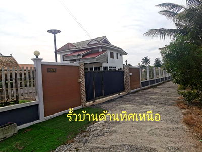 Houses for sale Lam Luk Ka : Single-family house for sale, 250 sq wah, beautiful home, great atmosphere, Lam Luk Ka, Pathum Thani.