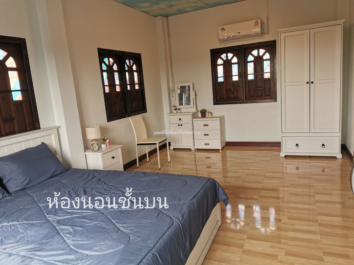 picture Land and building for sale (2-story house), 250 sq wah, great atmosphere, Lam Luk Ka, Pathum Thani - 7/17