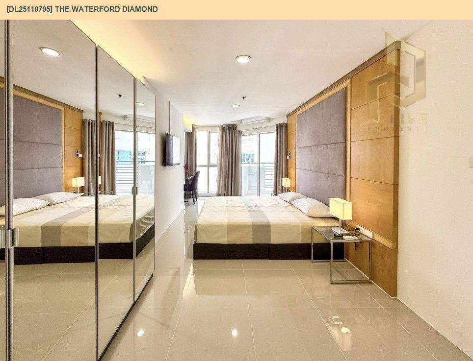 รูป DL25110705 ให้เช่าคอนโด เดอะ วอเตอร์ ฟอร์ด ไดมอนด์  (The Waterford Diamond ) ใกล้ BTS พร้อมพงษ์ พร้อมเข้าอยู่ โทรด่วน 0800343450 LineID @655ebbvc - รูปที่ 4/18