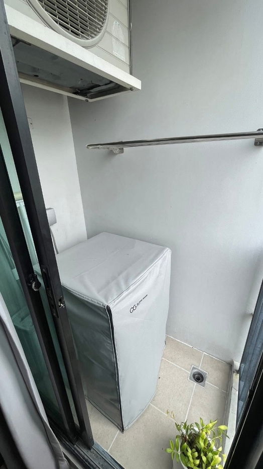 รูป AS1753 ให้เช่าคอนโด H2 Glass รามอินทรา ห้องสวย พร้อมเครื่องใช้ไฟฟ้าเฟอร์นิเจอร์ครบ - รูปที่ 9/9