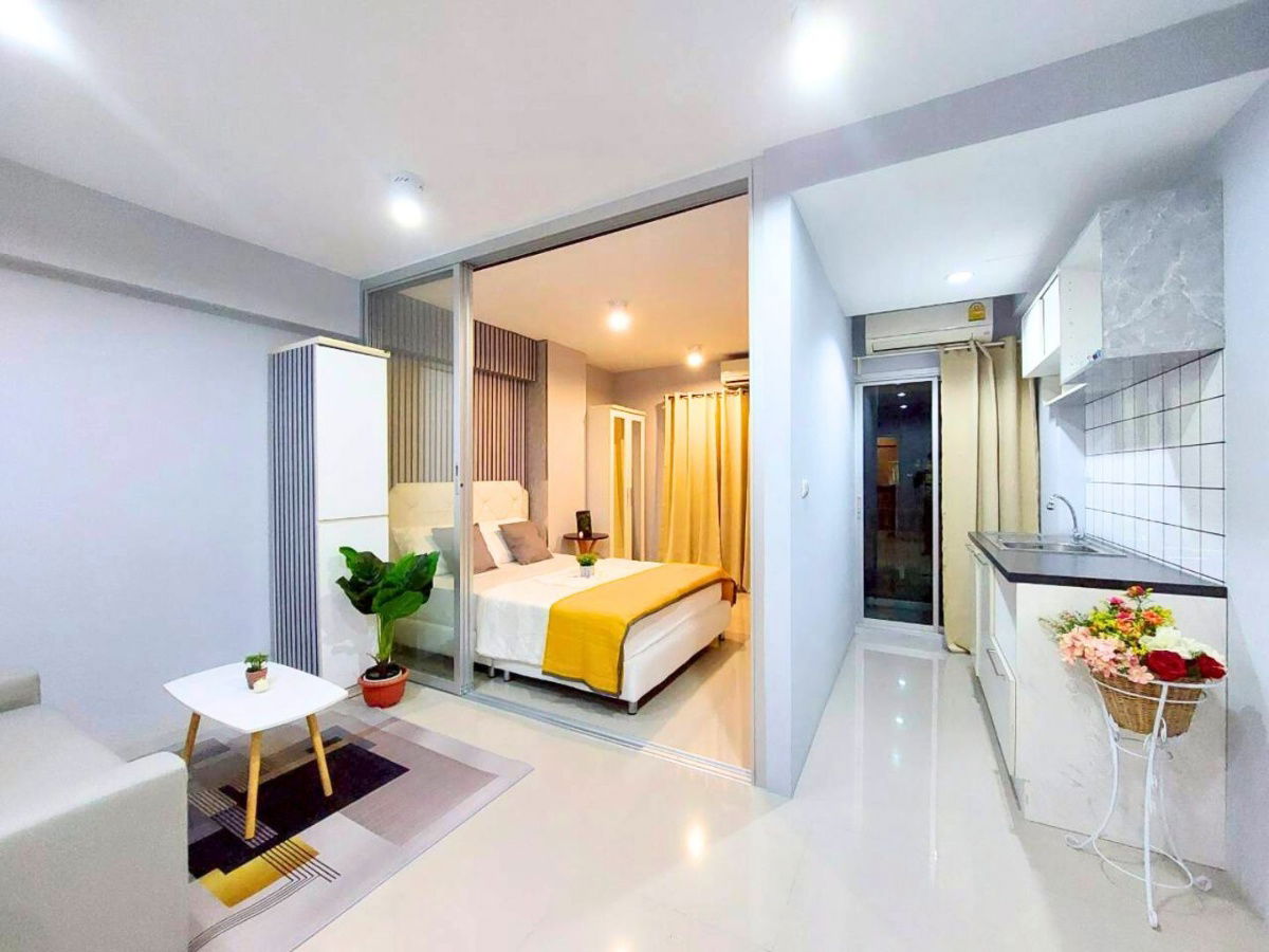 รูป Oasis ใจกลางเมือง กับเอ็ม เฮอริเทจ คอนโด 33 ตร.ม. 1 ห้องนอน แต่งใหม่เอี่ยม ใกล้ BTS พหลโยธิน 59 ยูนิตน้อย เงียบสงบ  - รูปที่ 3/16