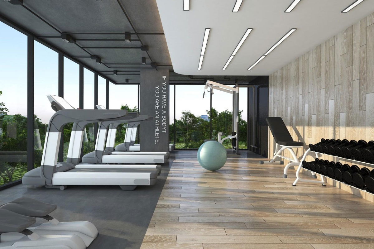 picture ðĨUrgent rentðĨALIVE SUKHUMVIT 76 Building A 3rd floor New room, fully furnished ð Size 35.34 sqm, 2 bedrooms, 1 bathroom Line @bzprOperty - 32/42