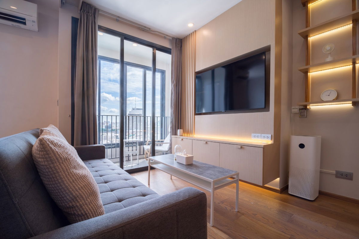 รูป ✨ให้เช่า Q Chidlom-Phetchaburi ห้องแต่งสวย เฟอร์ครบ พร้อมเข้าอยู่ - รูปที่ 4/15