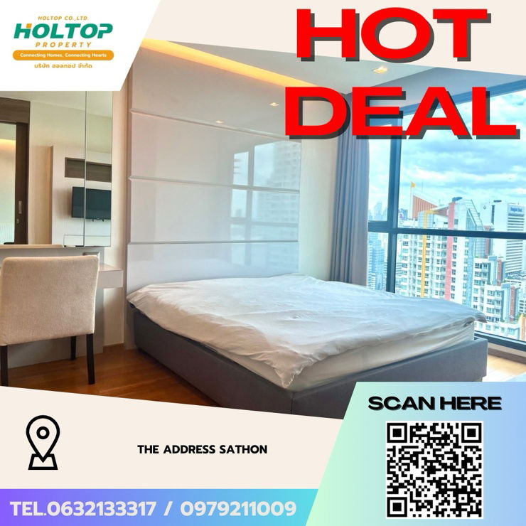 picture #Z3104💥 101168 🔥 Condo for rent: The Address Sathon - 1/9