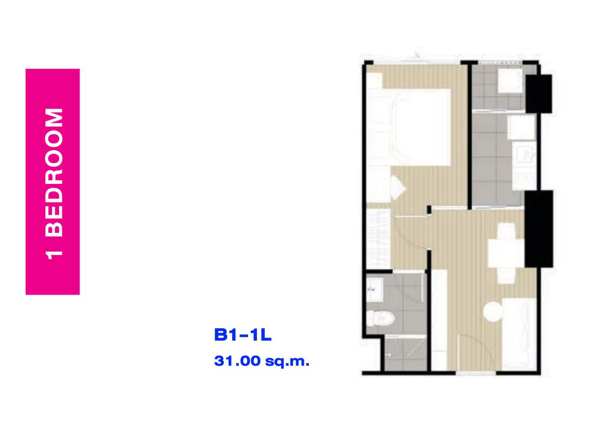 รูป ห้องว่าง❤️ราคาต่อรองได้✅สนใจห้องนี้ทักได้เลยนะคะ❣️❣️❣️ บางกะปิ💥ไอดีโอ รามคำแหง - ลำสาลี สเตชั่น🔴ห้อง 909🟢🟡 - รูปที่ 19/19