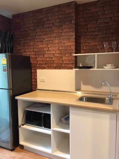 รูป ให้เช่า ลุมพินี วิลล์ นครอินทร์-ริเวอร์วิว ** 7,000 บ./ด.**  ขนาด 26.84 ตรม.  1ห้องนอน 1ห้องน้ำ  ชั้น 16 - รูปที่ 8/13