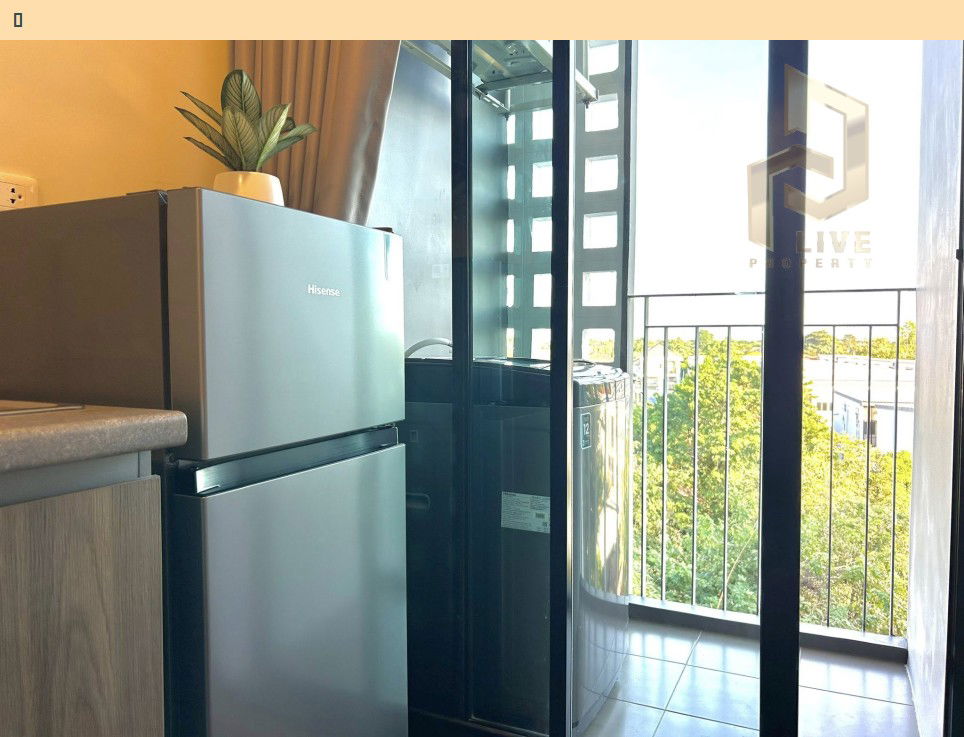 picture DL25110686 Condo for rent, THE CUBE LOFT Srinakarin - Theppharak near สายสีเหลือง, ready to move in, call urgently 0638692663 LineID @897iyzll - 16/16