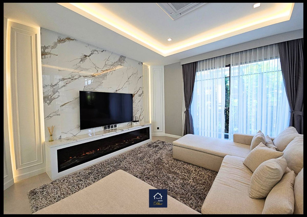 รูป ให้เช่า แกรนด์ บางกอก บูเลอวาร์ด กรุงเทพกรีฑา (112.5 ตร.ว.) 4 นอน 5 น้ำ แต่งสวยพร้อมอยู่ - รูปที่ 3/30