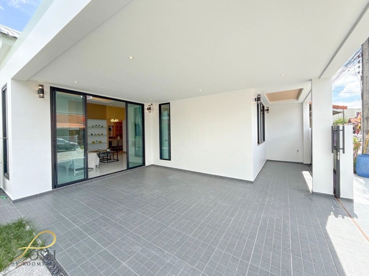 รูป หมู่บ้าน เจ้าฟ้า เคที นาบอน ฉลอง - บ้านแฝด (หลังมุม) รีโนเวทใหม่ มาพร้อมพื้นที่ระเบียงดาดฟ้า - เฟอร์นิเจอร์พร้อมเข้าอยู่ ใกล้โรบินสันฉลองเพียง 3 นาที - รูปที่ 5/24