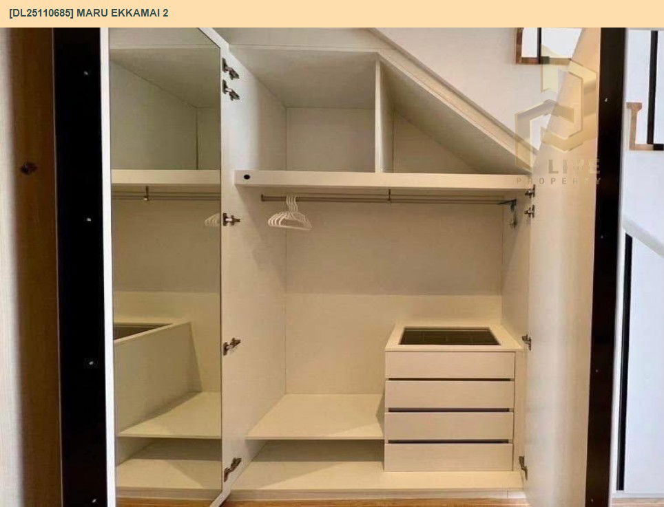 รูป DL25110685 ให้เช่าคอนโด มารุ เอกมัย 2 (MARU EKKAMAI 2) ใกล้ BTS เอกมัย พร้อมเข้าอยู่ โทรด่วน 0638692663 LineID @897iyzll - รูปที่ 8/9