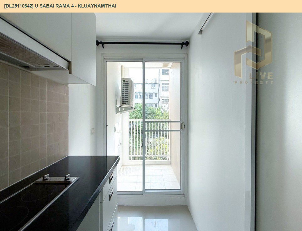 รูป DL25110642 ขายคอนโด ยู สบาย พระราม 4 - กล้วยน้ำไท (U Sabai Rama 4 - Kluaynamthai) ใกล้ BTS เอกมัย พร้อมเข้าอยู่ โทรด่วน 0614453194 LineID @162cjixi - รูปที่ 5/9