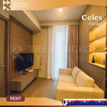 Lifestyle Perfect! ⭐ Celes Asoke, Beautiful, ready-to-move-in units, ideal for city living ⭐ Near MRT Sukhumvit