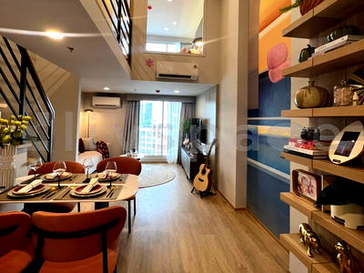 ขายคอนโด : ▚ LD232ツ ขายด่วน! Culture Chula [Rare Duplex] 2 Bed ⭐ มือ 1 ราคา VVIP ถูกกว่าโครงการ 1 ล้าน! ฟรีทุกค่าใช้จ่าย