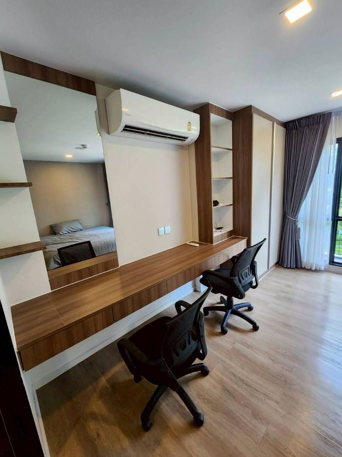 รูป 🏡 ให้เช่า Kave Town Space💖  ✨ ตึก B ชั้น 3 ห้องใหญ่ ระเบียงยื่น สุดทางเดิน - รูปที่ 5/18