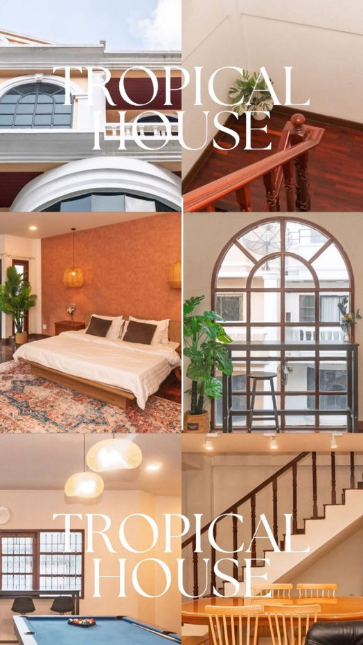 picture Luxury Townhome for Rent – Tropical House, Thonglor Soi 25 5-storey townhome with 5 beds and 5 bathrooms in the heart of Thonglor.  fully furnished  - 14/20