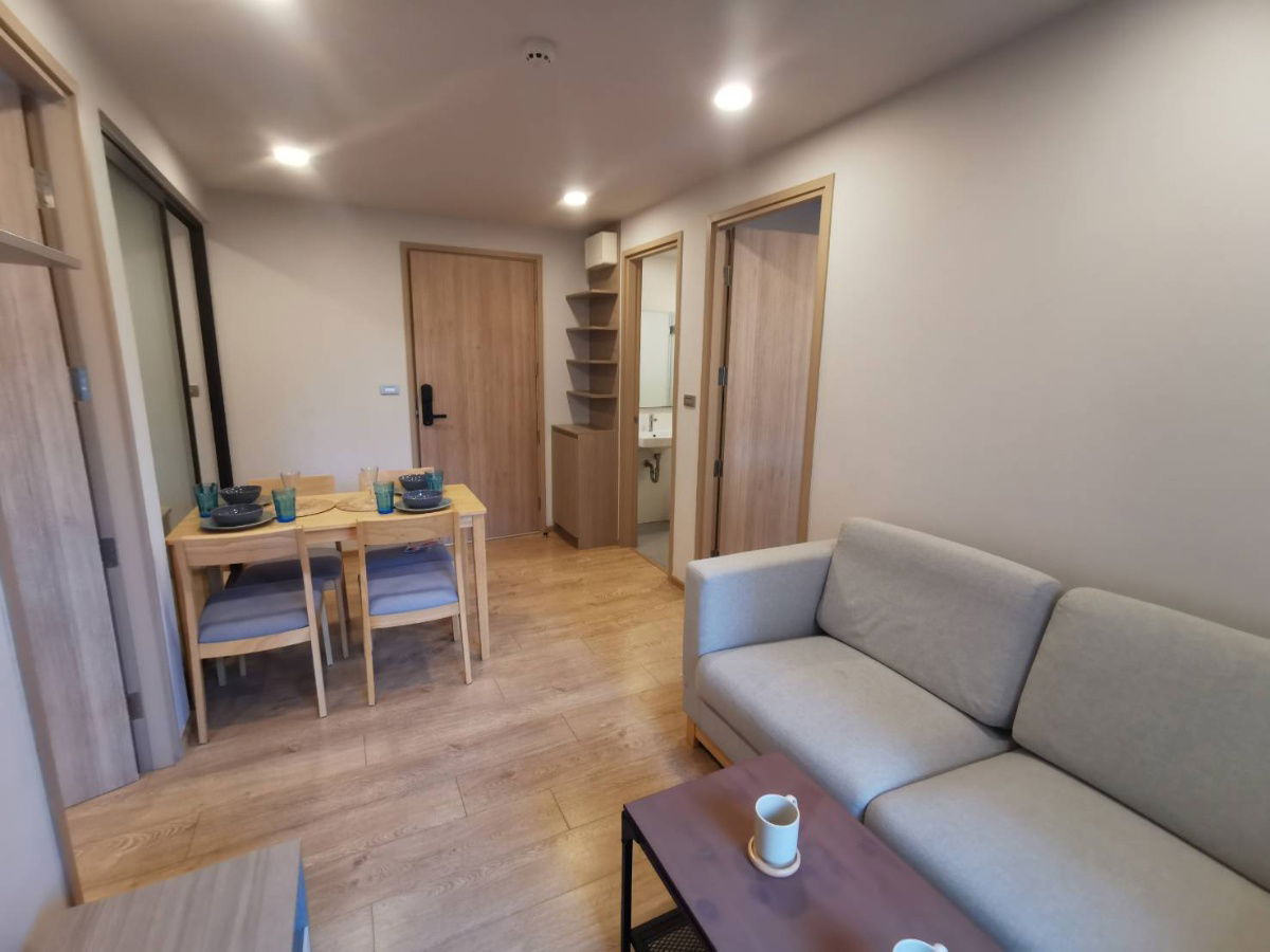 รูป 📢📢ให้เช่าคอนโด Cocoon Rama 9 (แบบ 2 ห้องนอน ขนาด 45 ตรม.) ห้องมุม *มีเครื่องซักผ้า* ครบพร้อมเข้าอยู่ >>ทักไลน์ @condo2u ตอบไวค่ะ - รูปที่ 4/24