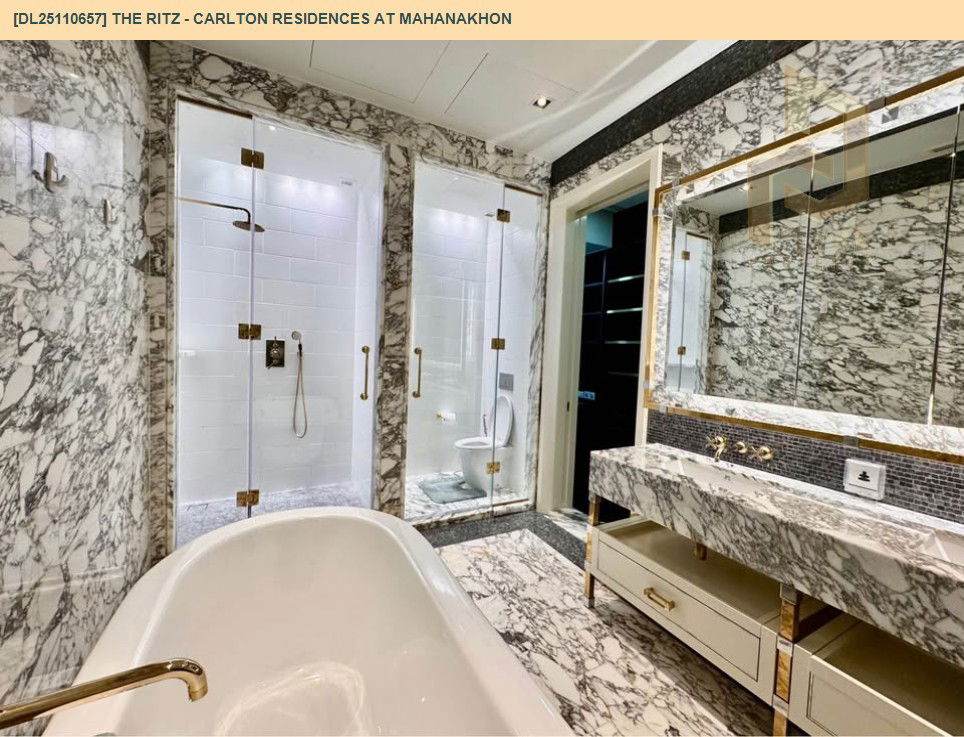 รูป DL25110657 ให้เช่าคอนโด เดอะ ริซท์ - คาร์ลตัน เรสซิเดนเซส แอท มหานคร (The Ritz - Carlton Residences at MahaNakhon) ใกล้ - พร้อมเข้าอยู่ โทรด่วน 0638692663 LineID @897iyzll - รูปที่ 11/22