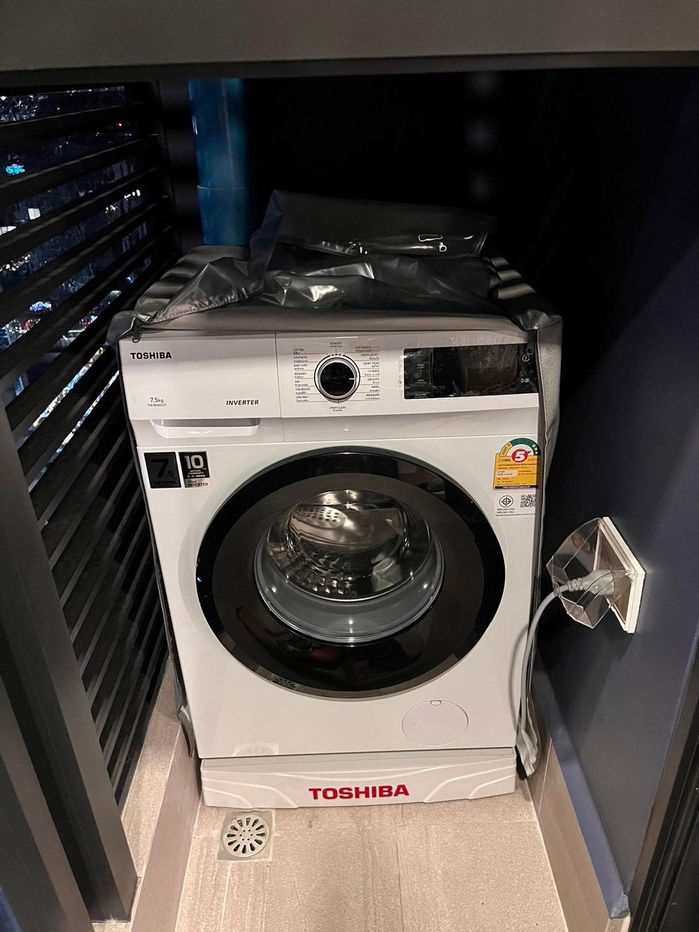 รูป ให้เช่า One 9 Five Asoke-Rama 9 [ วันไนน์ไฟว์ อโศก-พระราม 9 ] 🔰 ตกแต่งครบ พร้อมอยู่ต่อรองได้ - รูปที่ 9/13