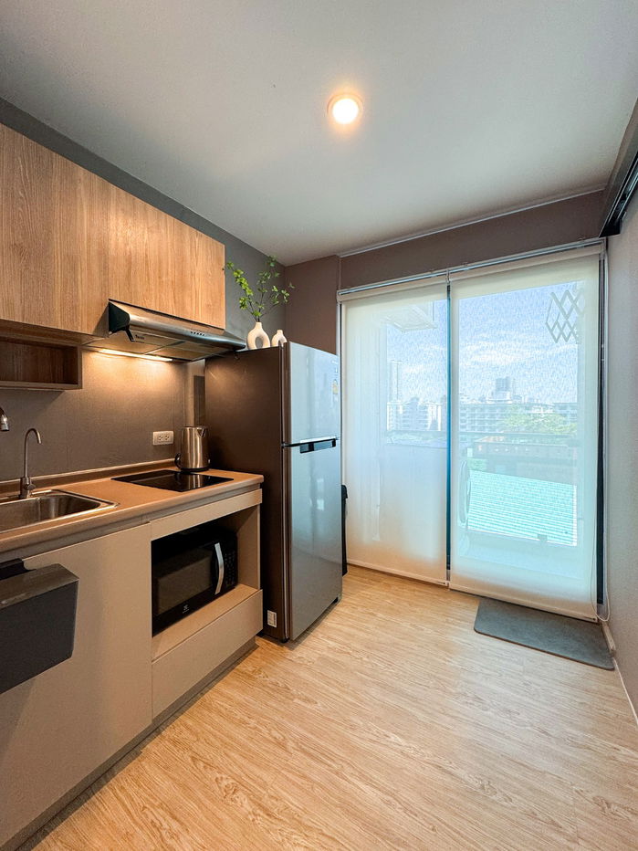 picture Rare Item! Private Corner Unit with Open View, Cool All Day, Like-New Condition — Condo for Sale at The Excel Hideaway Sukhumvit 50, Near BTS On Nut - 11/22