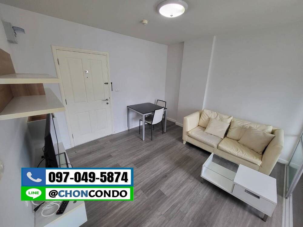 รูป DCondo ดีคอนโด ชั้น7 ตึกD  ------------วิวสระ------------Tel 097-049-5874 (Line: @choncondo มี@ด้วย) - รูปที่ 8/15