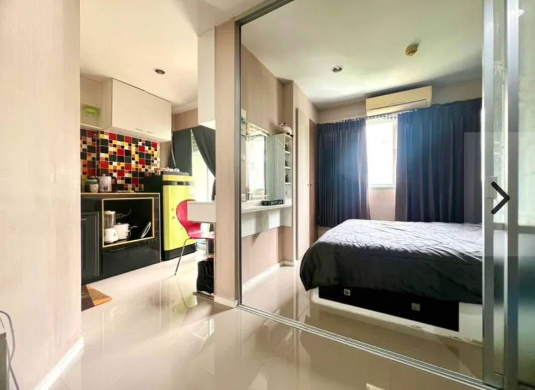 picture P1164 Condo for rent Lumpini Condo Town Ramintra Latplakao, 2 air conditioners, beautiful room, fully furnished, special price. - 1/6