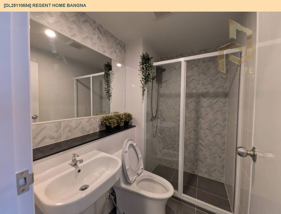 picture DL25110654 Condo for rent, Regent home bangna near BTS Bang Na, ready to move in, call urgently 0638692663 LineID @162cjixi - 8/9