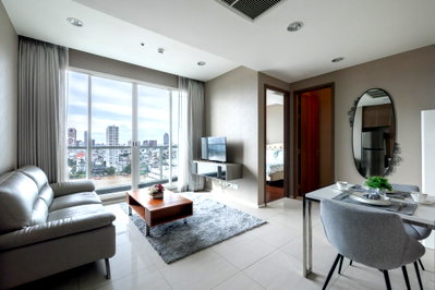 Condos for rent : 1 bedroom, 45 sq m, for rent at Menam Residences