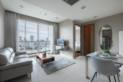 รูปภาพ ให้เช่า 1 ห้องนอน 45 ตร.ม. แม่น้ำ เรสซิเดนท์ Menam Residences 