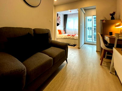 คอนโดให้เช่า : UK06-RC0157 EARN by LPN – คอนโดใหม่ ใกล้นิคมอมตะ ตึก D ชั้น 4 เพียง 7,500 บาทต่อเดือน มีเครื่องซักผ้า