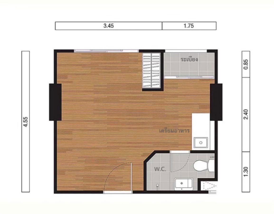 รูป 🏢 ให้เช่าคอนโด : Lumpini Park Phetkasem 98 (ลุมพินี พาร์ค เพชรเกษม 98 )    รหัสทรัพย์  | 📌LNP-C10696 - รูปที่ 11/11