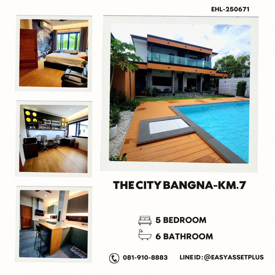 รูป EHL-250671 🏠 House for RENT 🏡The City Bangna-KM.7 - รูปที่ 1/60