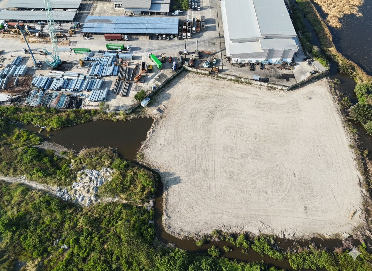 picture Leveled/filled land in a good location for rent | 75 THB/sq.m./month | Full-service, great price | Km.54 Bangna–Trad (Chonburi) - 3/3