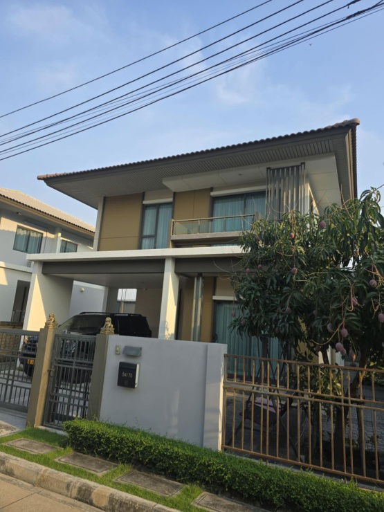 รูป ขายบ้านเดี่ยว 2 ชั้น บุราสิริ ราชพฤกษ์-345 พร้อมอยู่ ทำเลดี ใกล้โรงเรียนนานาชาติ DBS และ SISB - รูปที่ 3/14