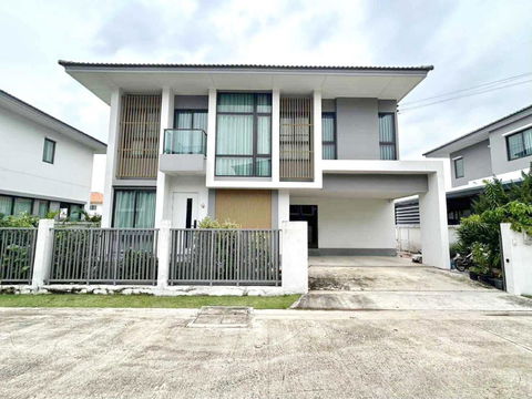 House for rent at Pruksa Piman The Grand Private, Rangsit - Khlong 2, between Soi Bongkot 33-35