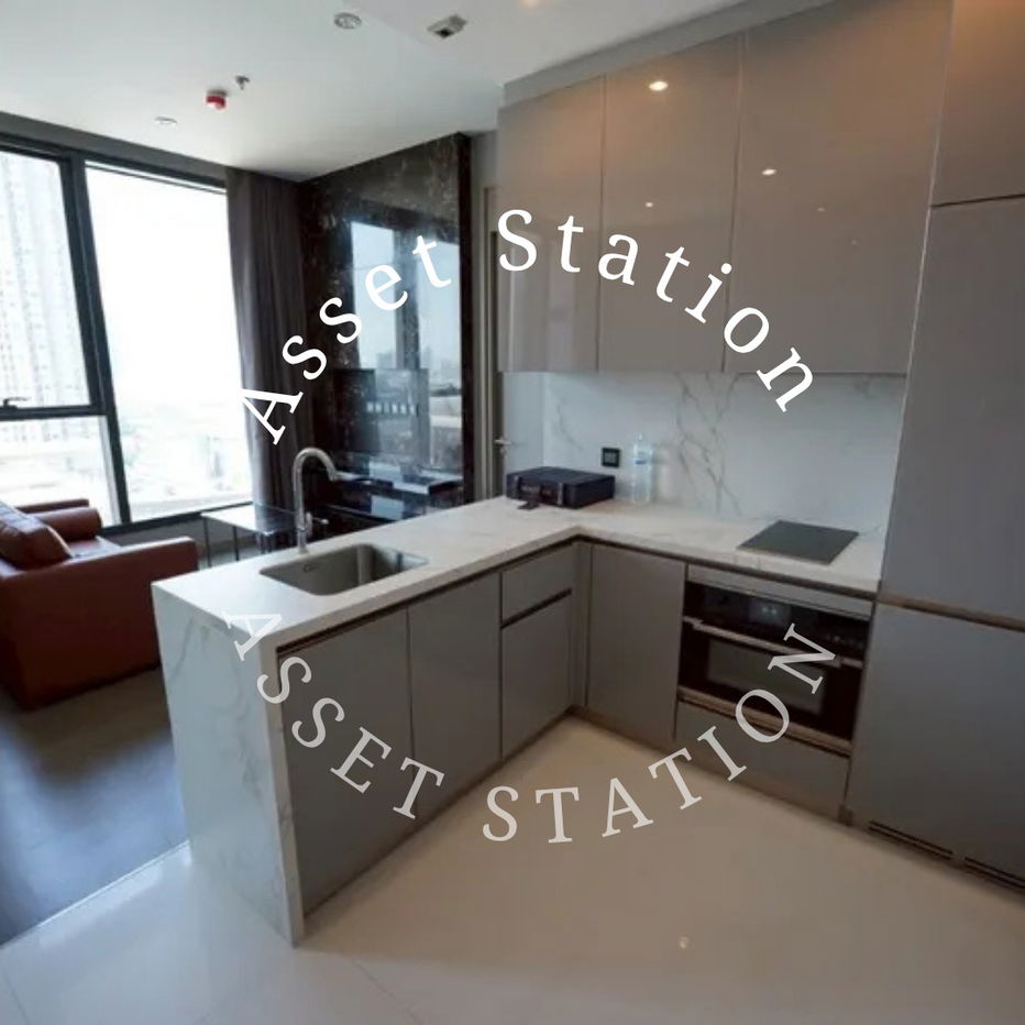 รูป ให้เช่าคอนโดหรู THE ESSE at SINGHA COMPLEX แต่งครบ ใกล้ MRTเพชรบุรี - รูปที่ 6/12