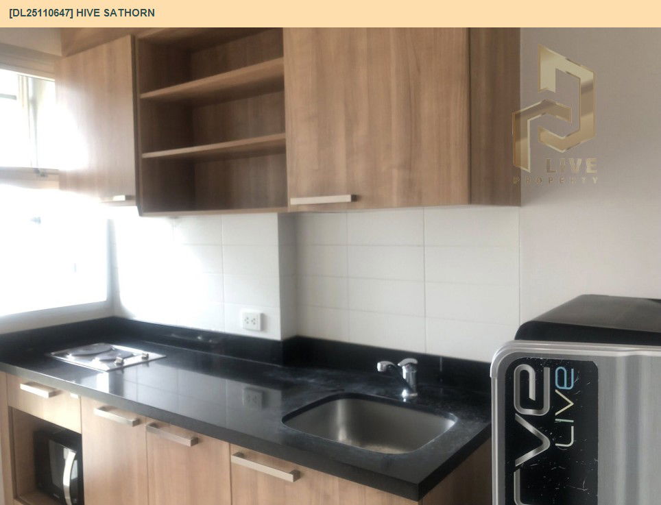 รูป DL25110647 ให้เช่าคอนโด ไฮฟ์ สาทร (Hive Sathorn) ใกล้ BTS กรุงธนบุรี พร้อมเข้าอยู่ โทรด่วน 0653619502 LineID @534wlwof - รูปที่ 11/13