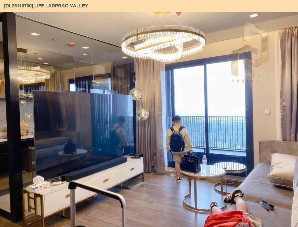 picture DL25110700 Condo for rent, Life Ladprao Valley near BTS Ha Yaek Lat Phrao, ready to move in, call urgently 0638692663 LineID @162cjixi - 4/6