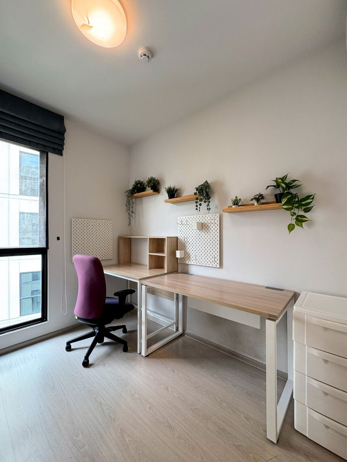 picture Rare Corner Unit with Pool View — Condo for Sale at Unio Sukhumvit 72 Phase 2, 2 Bedrooms, Only 600 m from BTS Bearing - 8/23