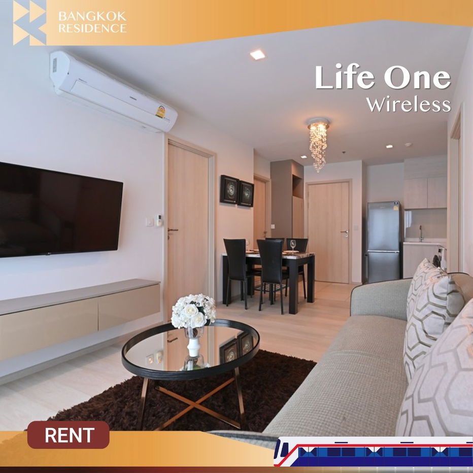 รูป Life One Wireless ✨ ห้องสวยกว้าง ราคาดี 💸 ใกล้ BTS เพลินจิต - รูปที่ 1/11