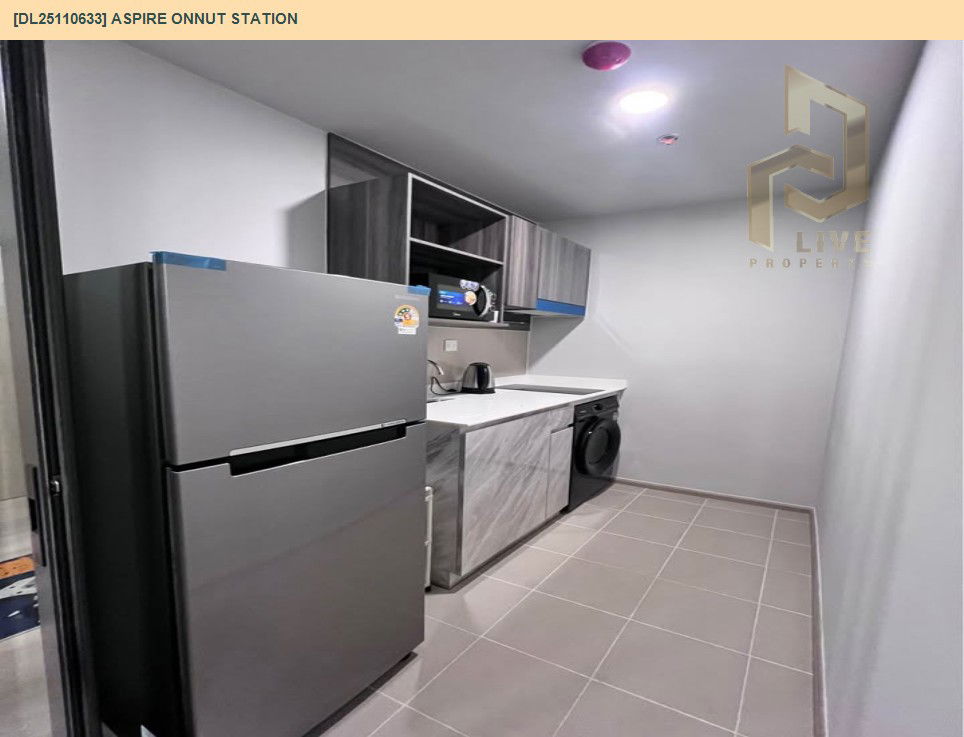รูป DL25110633 ให้เช่าคอนโด แอสปาย อ่อนนุช สเตชั่น (Aspire Onnut Station) ใกล้ - พร้อมเข้าอยู่ โทรด่วน 0653619502 LineID @534wlwof - รูปที่ 10/15